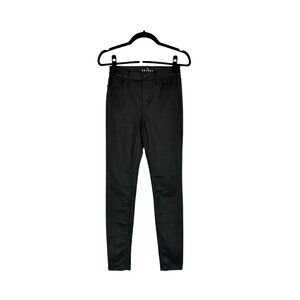 WHBM Black Skinny Coated Pants